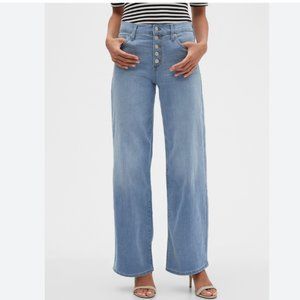 High Rise Wide Leg Jeans